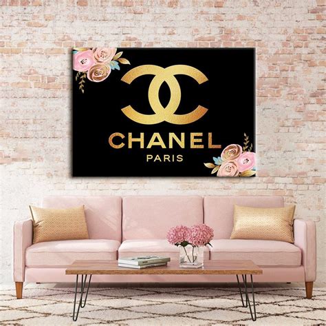 chanel canvas art|printable chanel wall art.